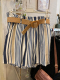 Short Rayé Capri