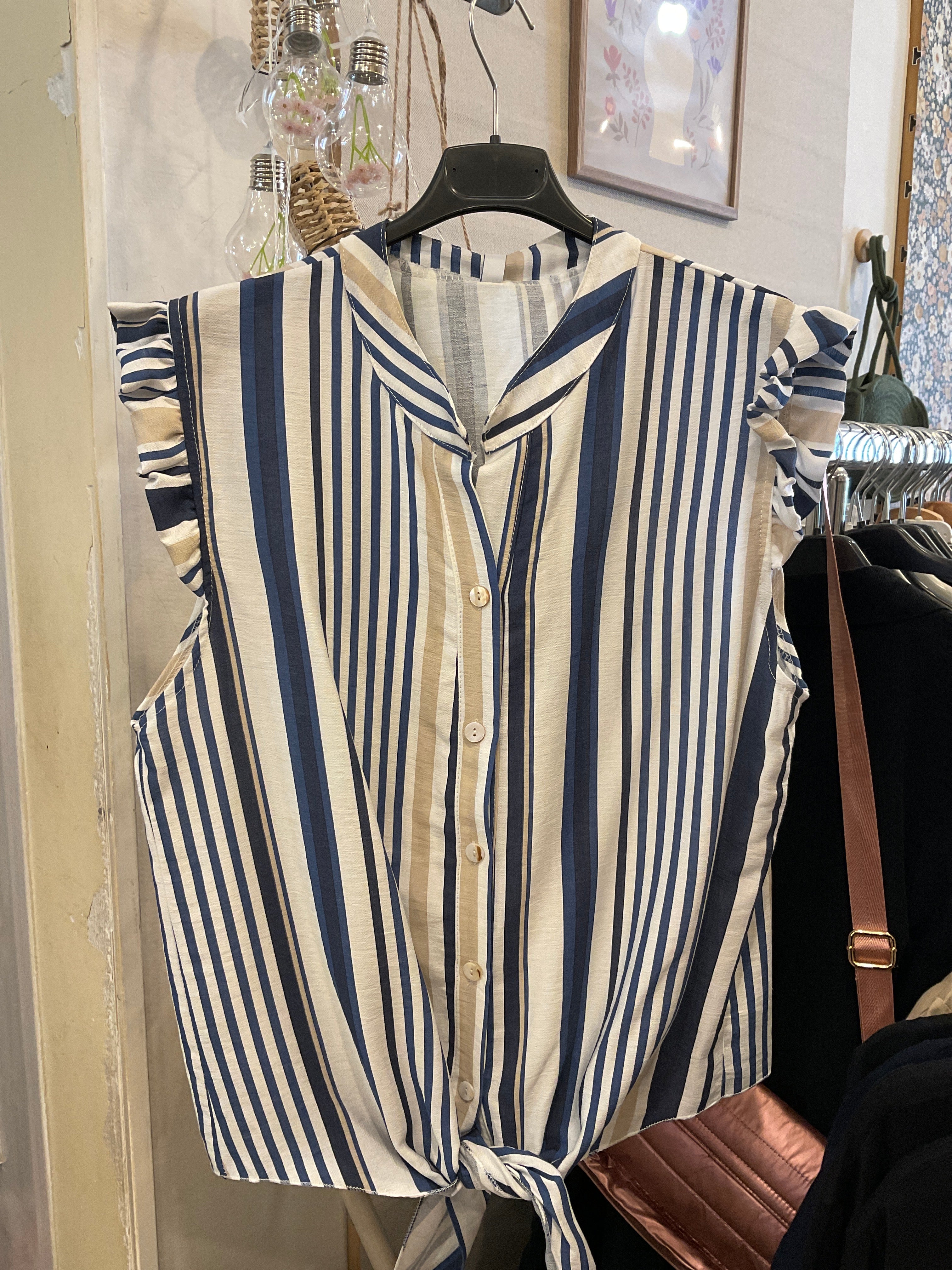 Blouse Rayée Capri