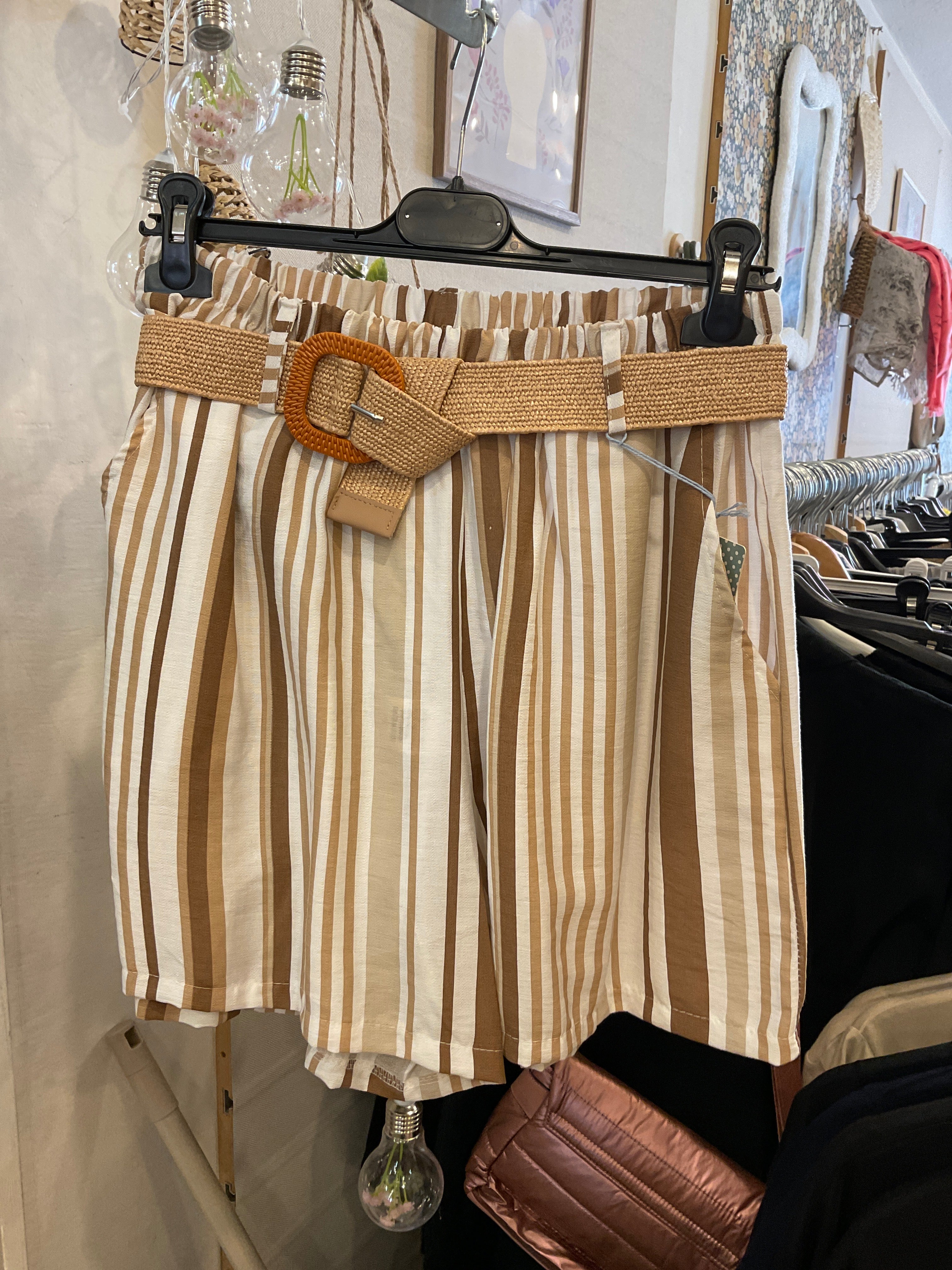 Short Rayé Capri