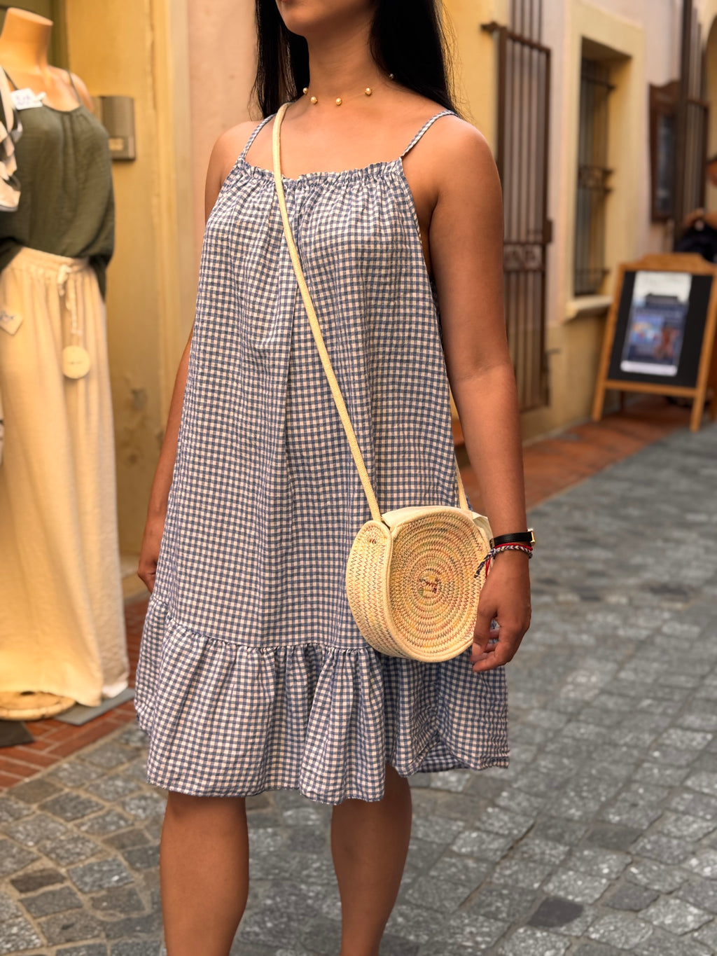 Robe Vichy Bretelles