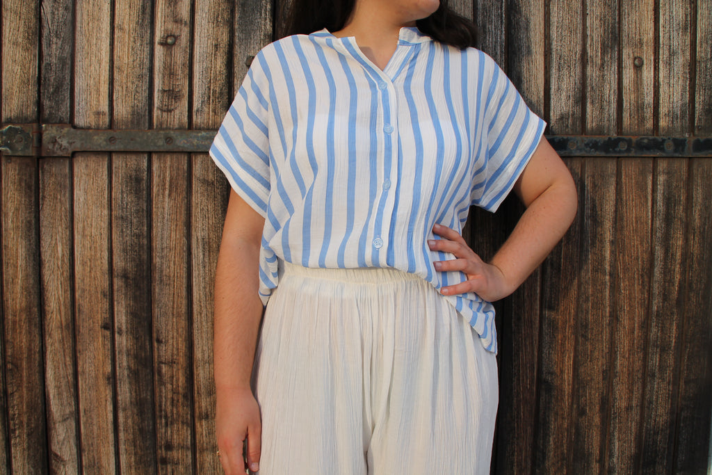 Blouse Rayée Côtière