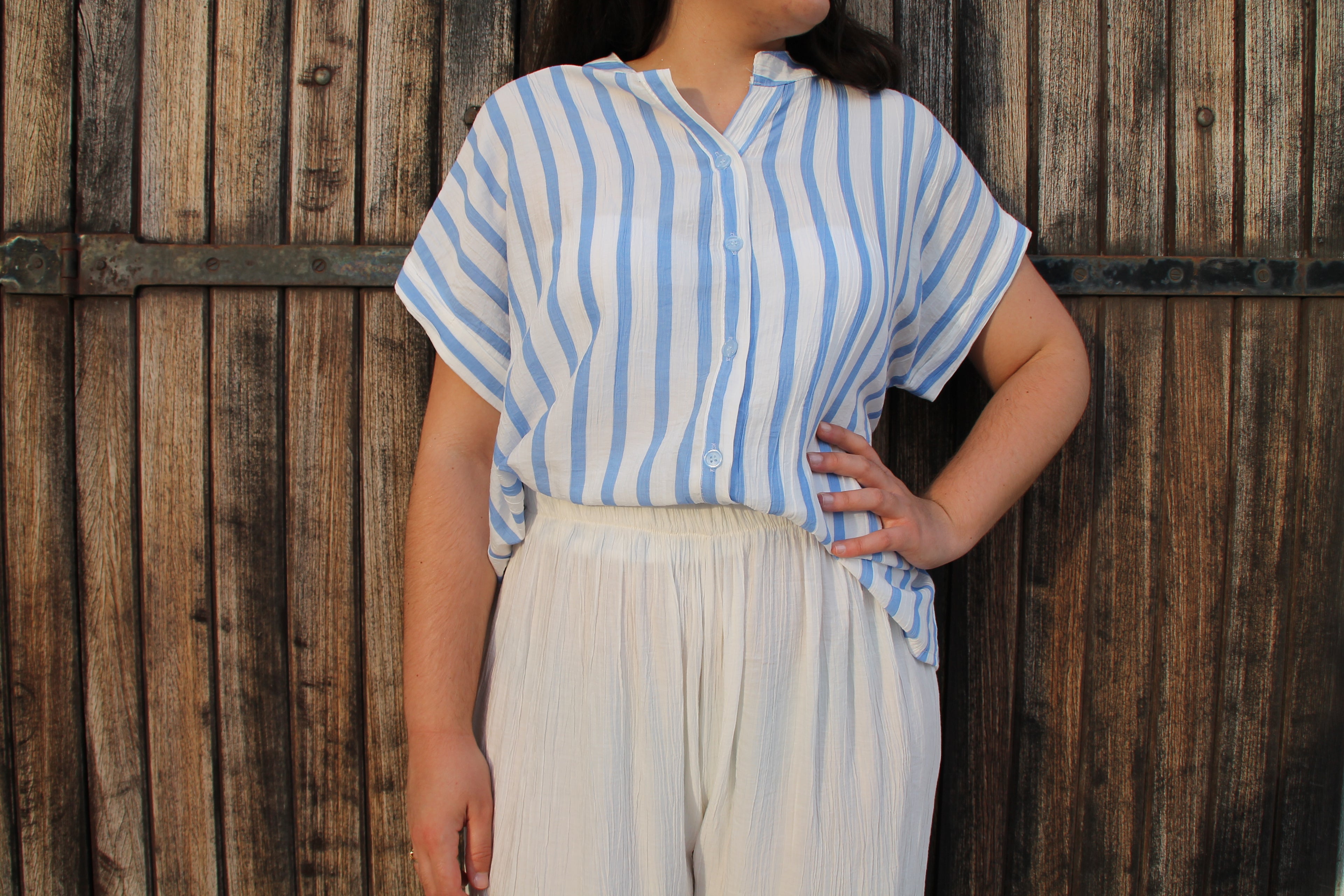 Blouse Rayée Côtière